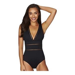 SEA LEVEL Spliced Multifit One-Piece Swimsuit NWOT